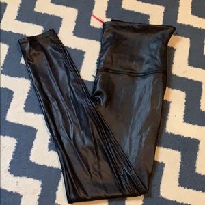 Spanx Faux Leather Leggings